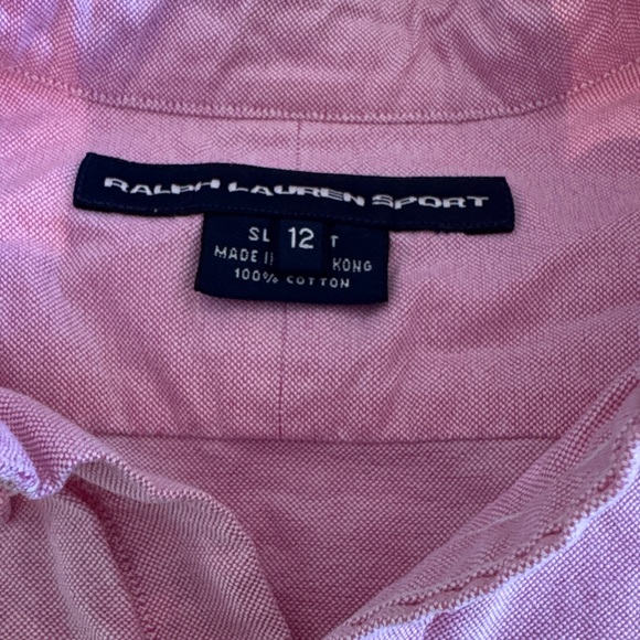 Ralph Lauren Sport Shirt size 12 - Picture 2 of 4
